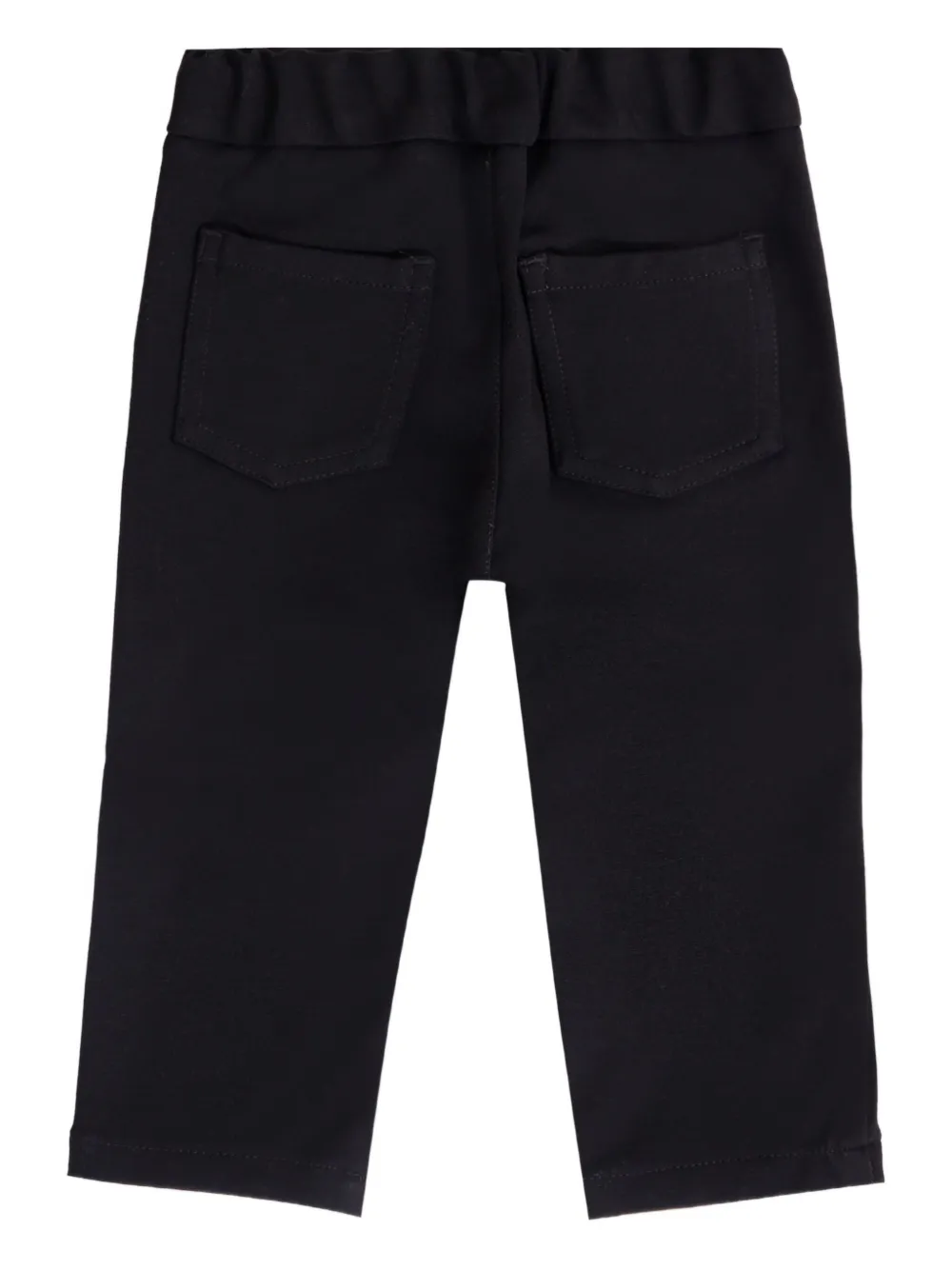 Shop Balmain Logo-patch Trousers
