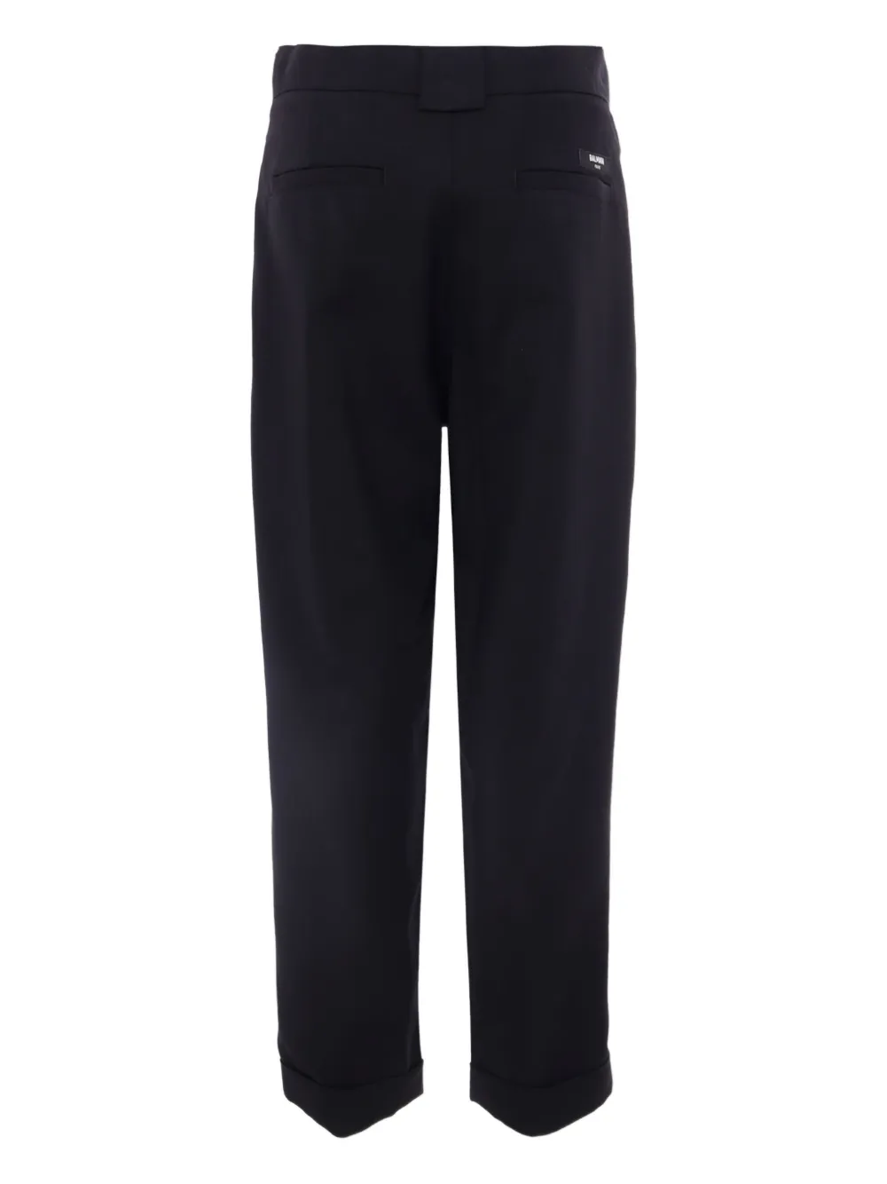 Shop Balmain Pleated Tailored Trousers