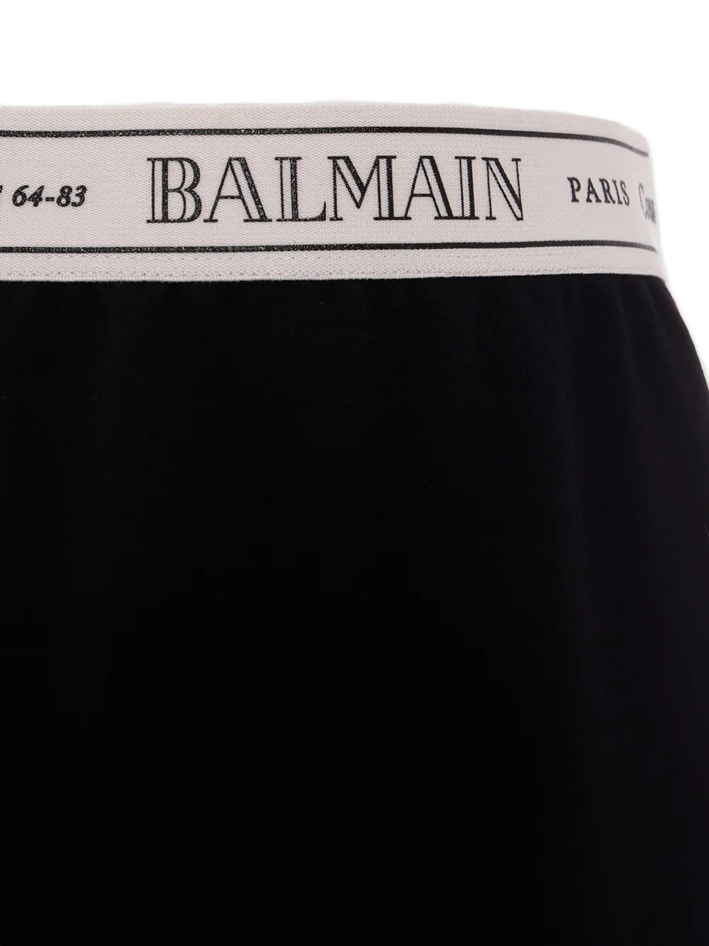 Balmain Kids Jersey rok Zwart