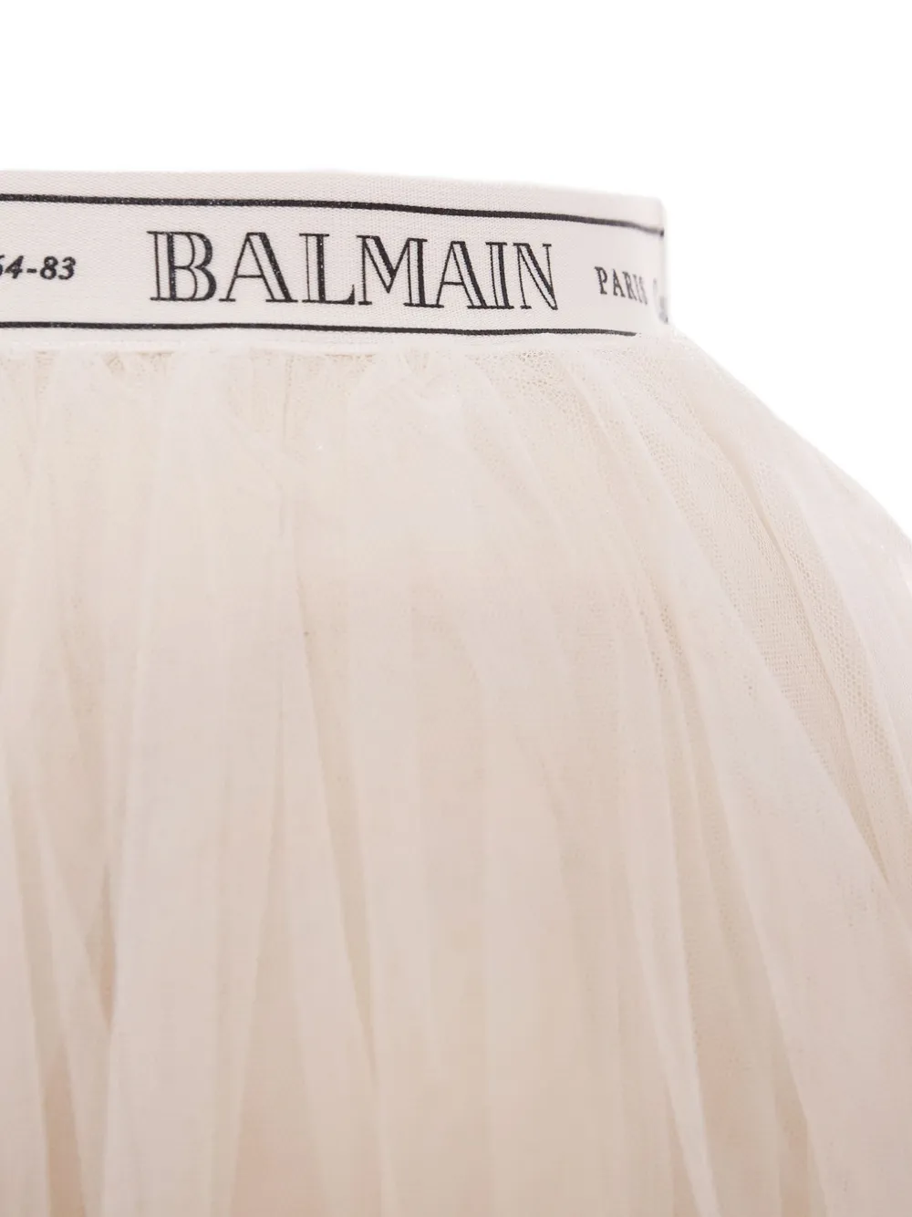 Balmain Kids Tutu met logoband Beige