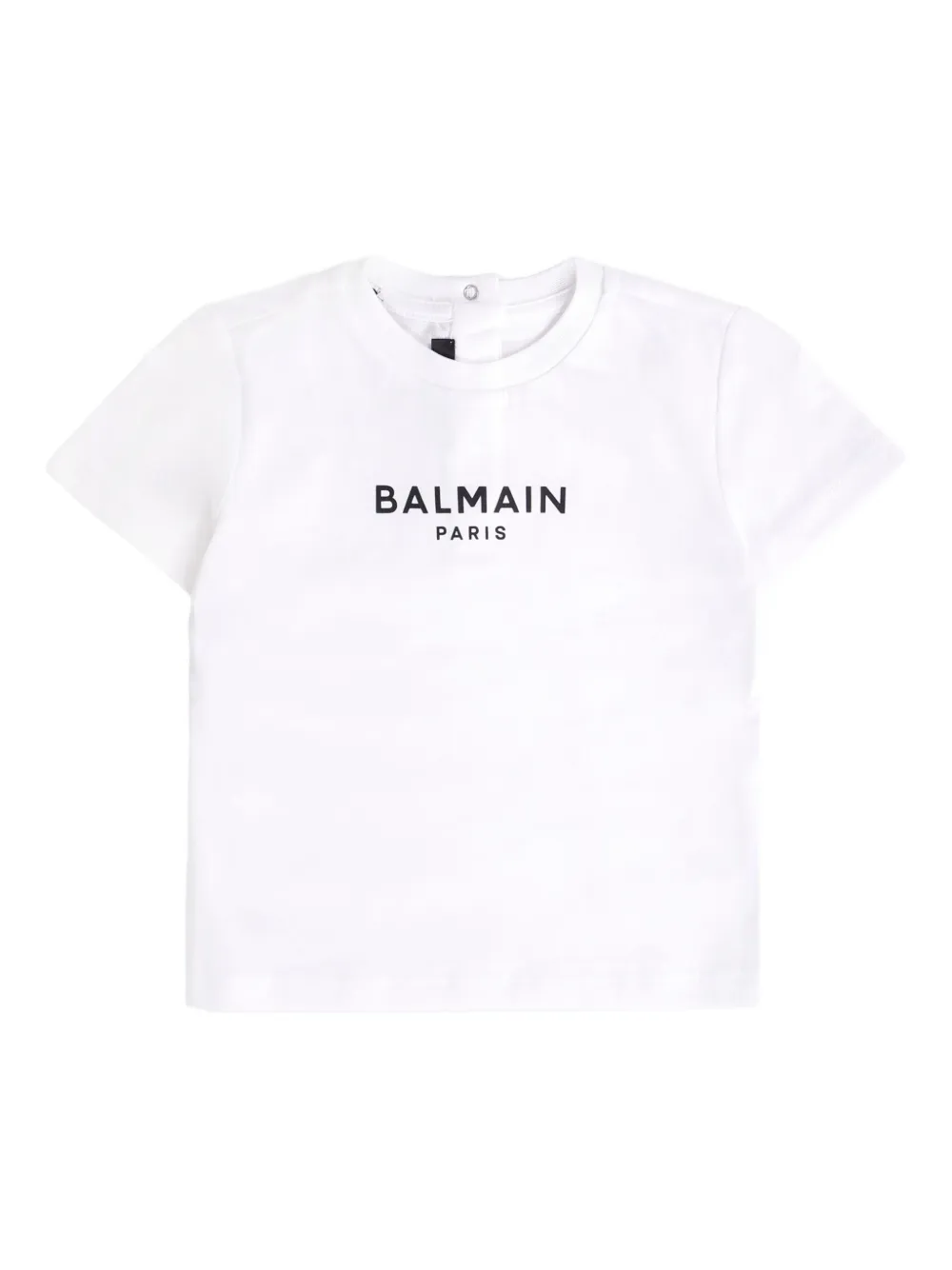 Balmain Kids T-shirt met logoprint Wit