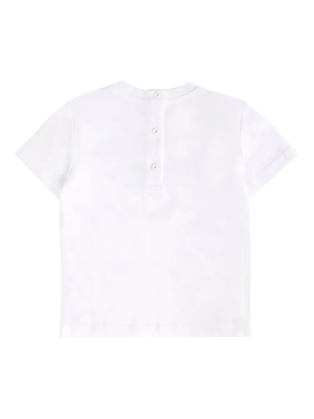 Balmain Kids T-shirt met logoprint Wit