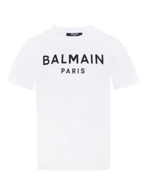 Balmain Kids logo-printed T-shirt