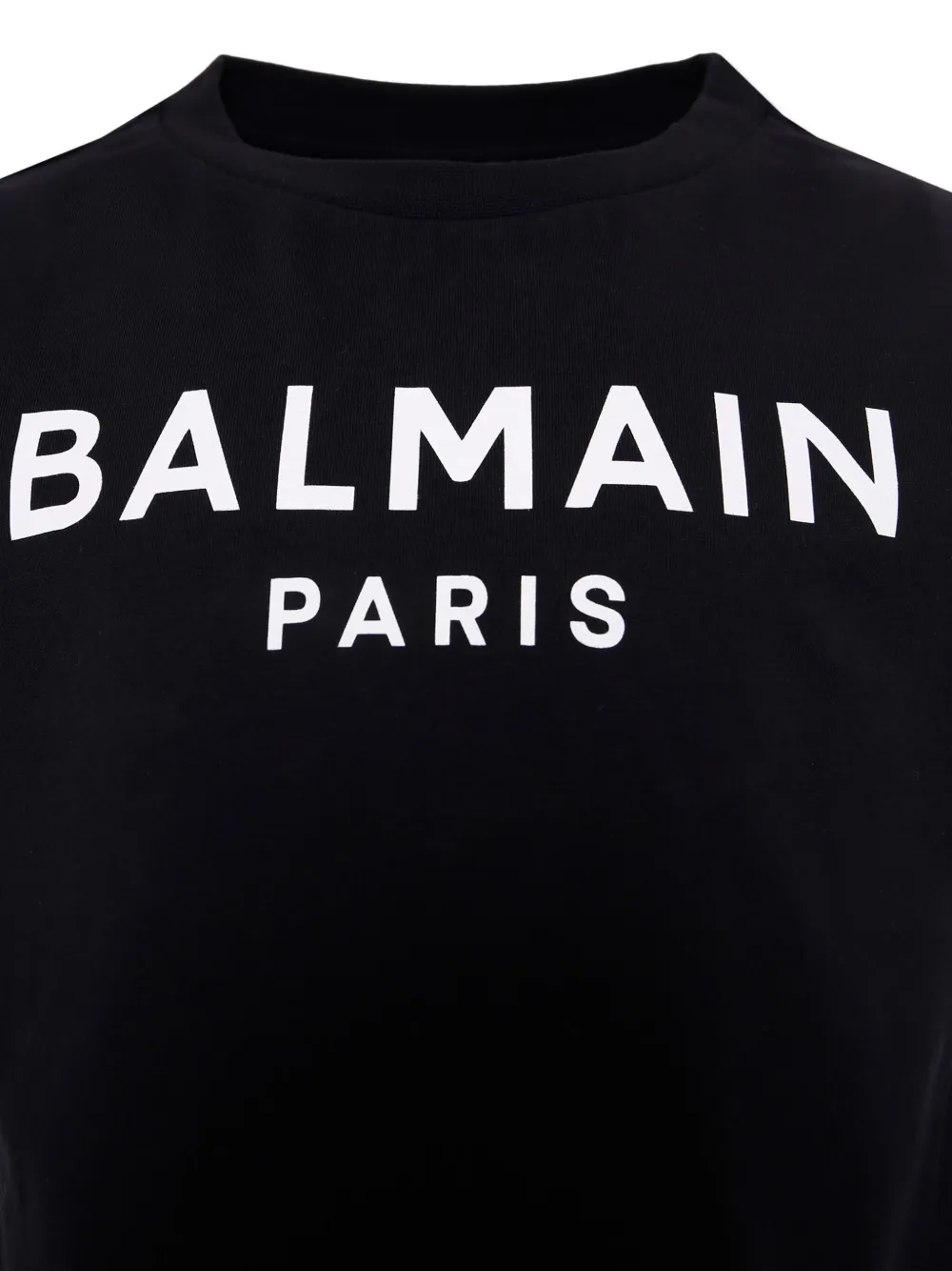 BALMAIN LOGO-PRINT T-SHIRT 