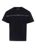 Balmain Kids logo-lettering T-shirt - Black