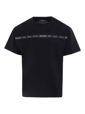Moncler Enfant Logo Patch Cotton T-shirt | Blue | FARFETCH