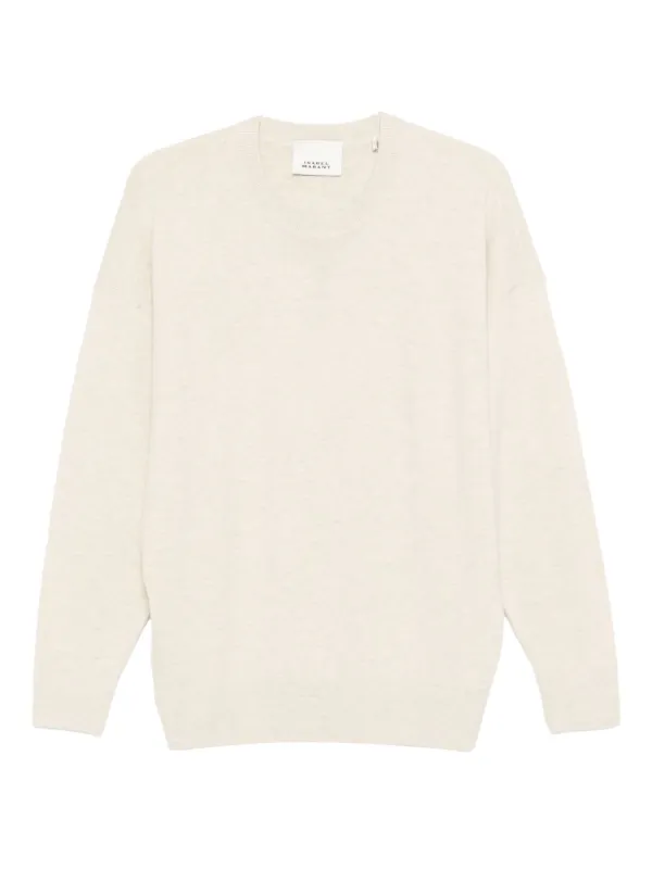 Isabel Marant Cynda Sweatshirt in Neutrals