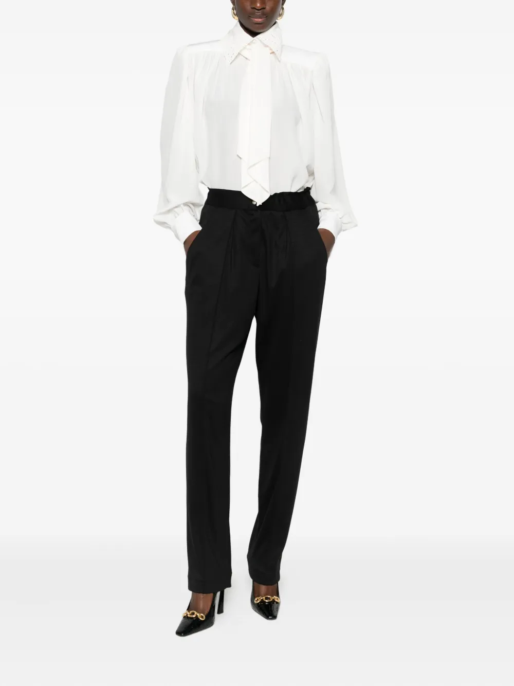 ISABEL MARANT Plooibroek - Zwart