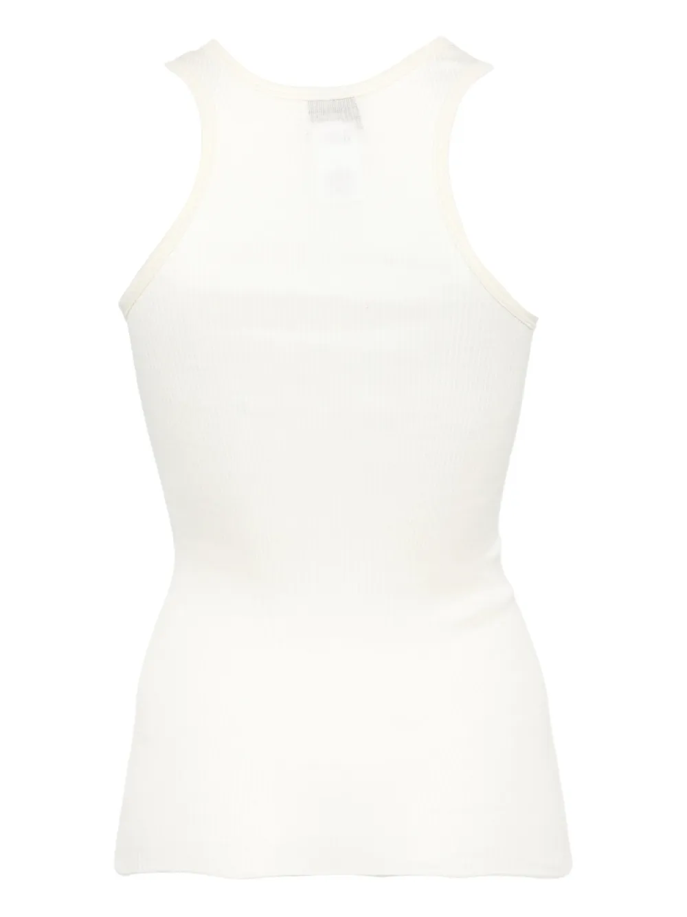 ISABEL MARANT Geribbelde top Beige