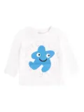 Stella McCartney Kids cartoon character long-sleeve T-shirt - White