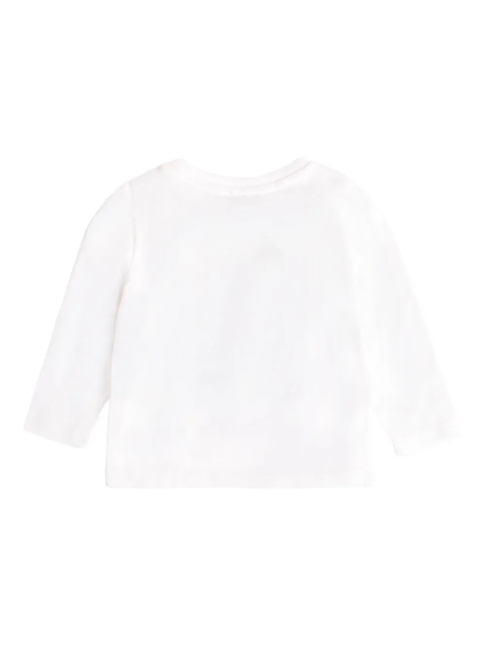 Stella McCartney Kids Cartoon Character T-shirt met lange mouwen Wit
