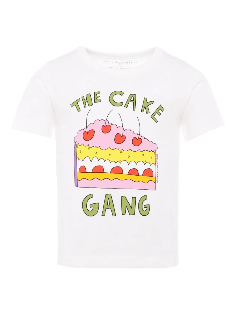 Stella McCartney Kids T-shirt met print Wit