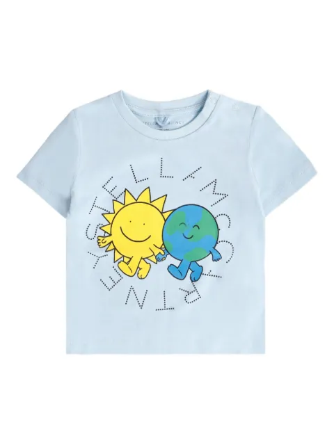 Stella McCartney Kids playera estampada