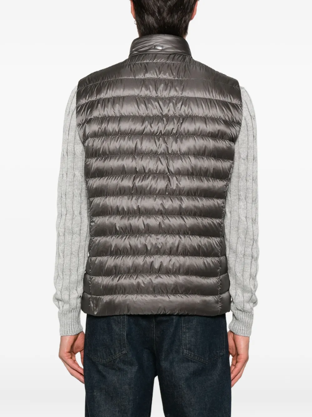 Herno Gewatteerde bodywarmer Grijs