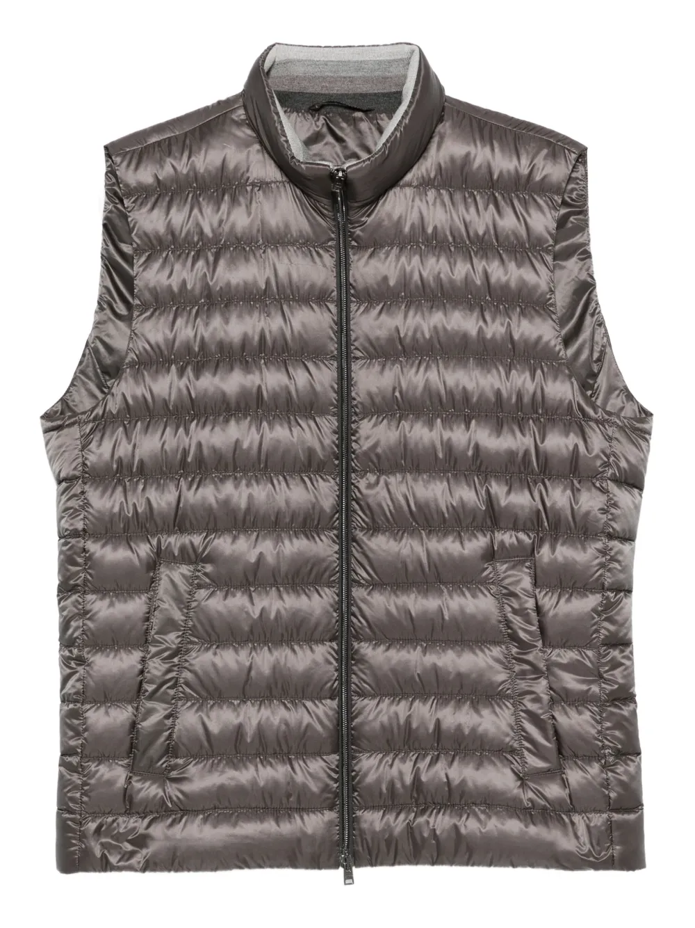 Herno quilted sleeveless vest | Grey | Image 1