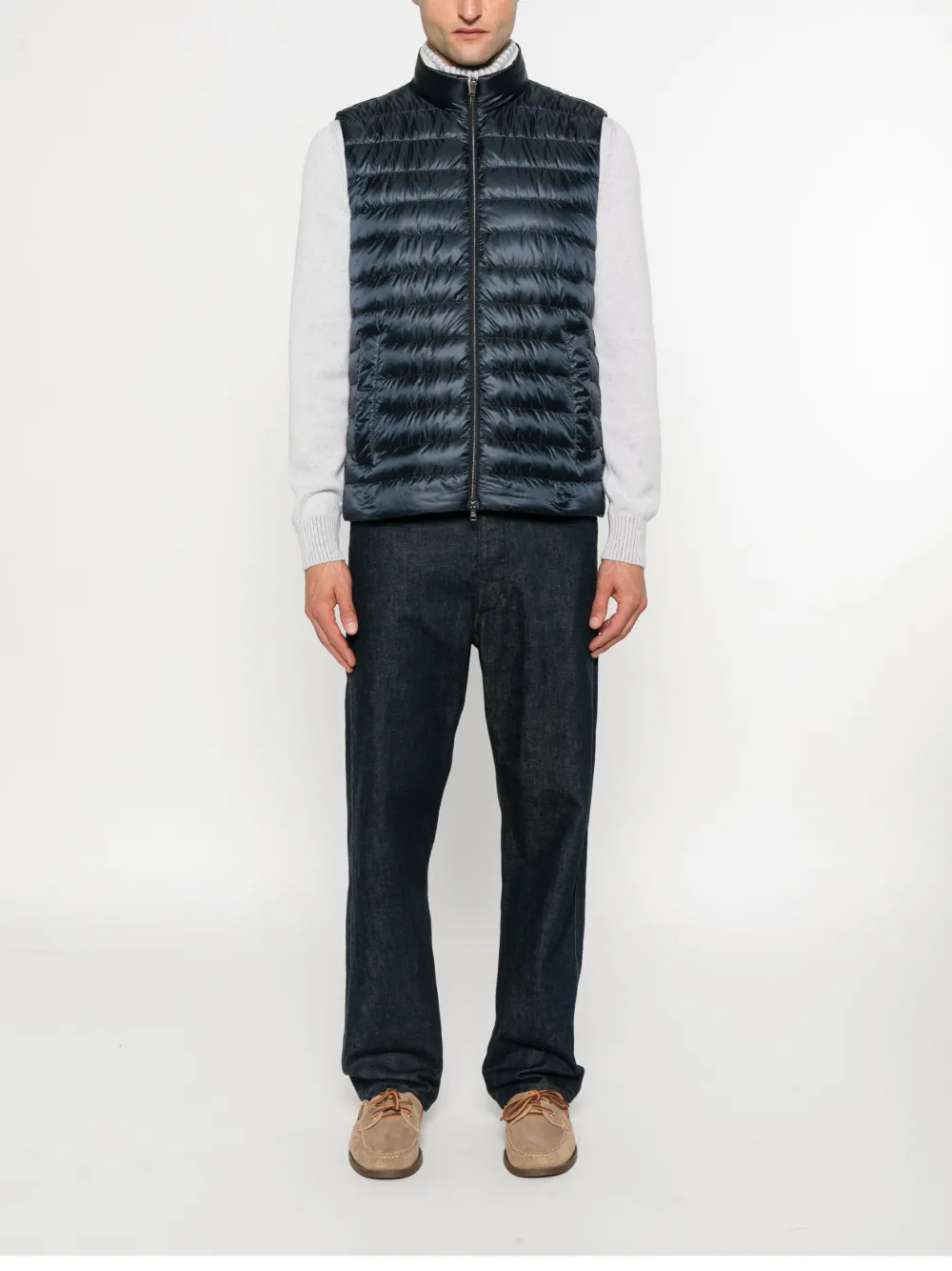 Herno quilted zip-front gilet | Waistcoats & Gilets | Image 2