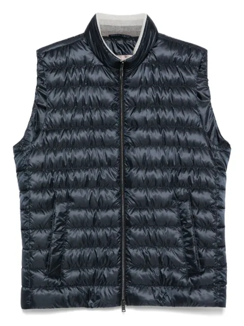 Herno quilted zip-front gilet