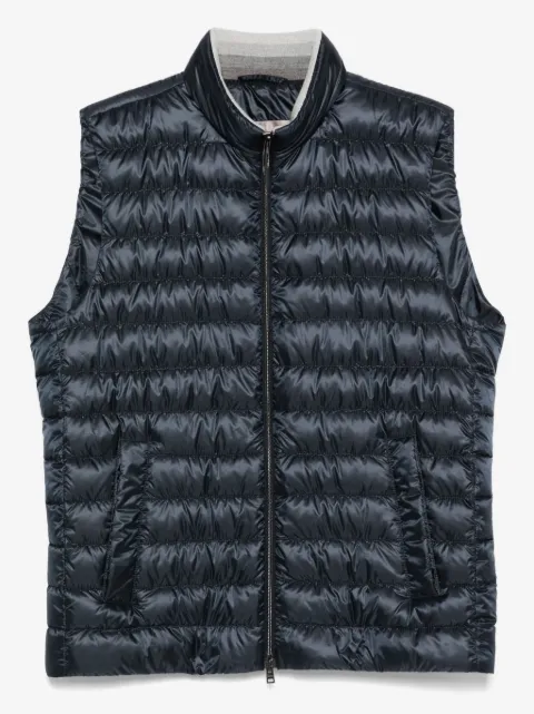Herno quilted zip-front gilet