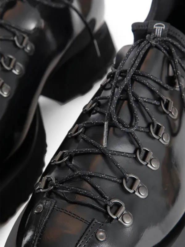 DEMON レースアップ レザーブーツ | ブラック | FARFETCH JP
