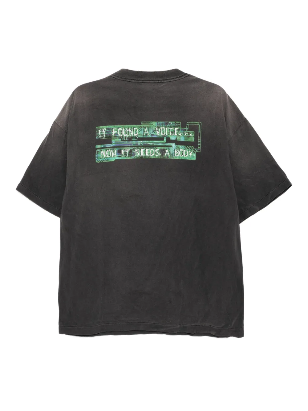 SAINT MXXXXXX T-shirt met grafische print - Zwart