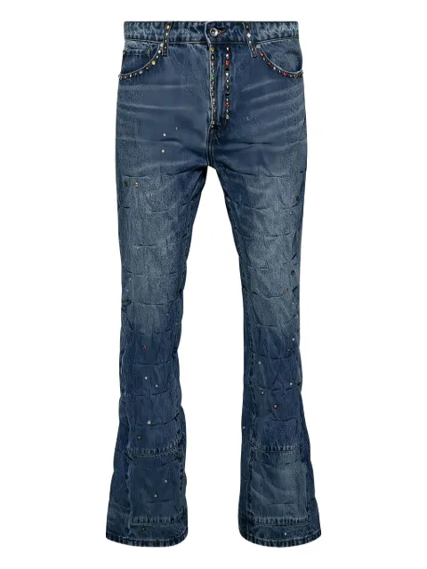 Who Decides War embellished jeans