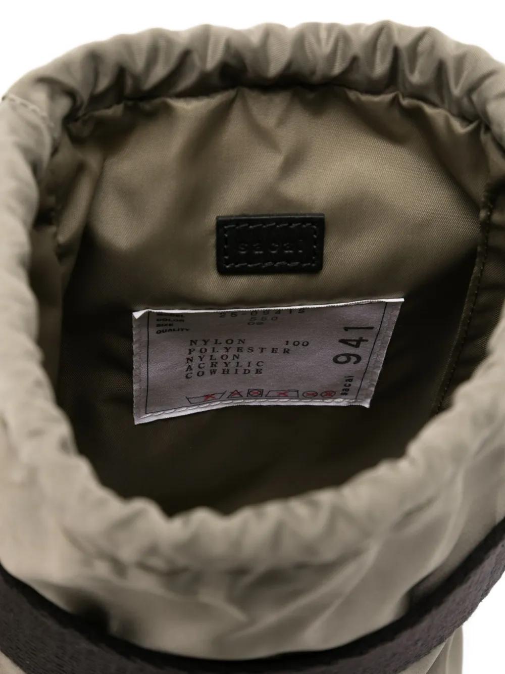 sacai Alice schoudertas Beige