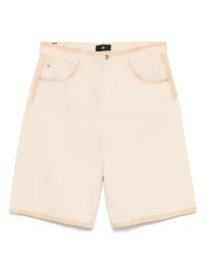 ショートパンツ 7 For All Mankind 7 For All Mankind - プリーツ・ライトウェイト・デニム