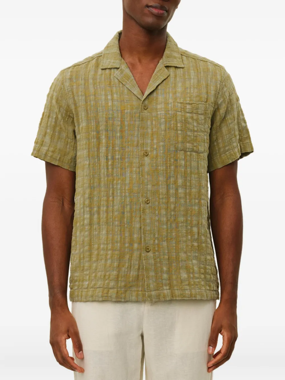Les Deux camp-collar textured shirt | Image 2