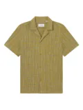 Les Deux camp-collar textured shirt - Green