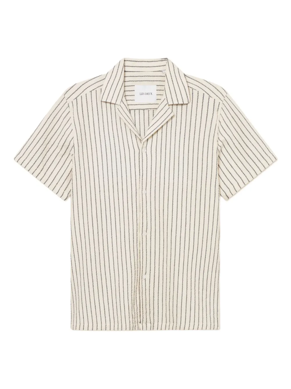 Les Deux striped short-sleeve shirt | Pink | Image 1