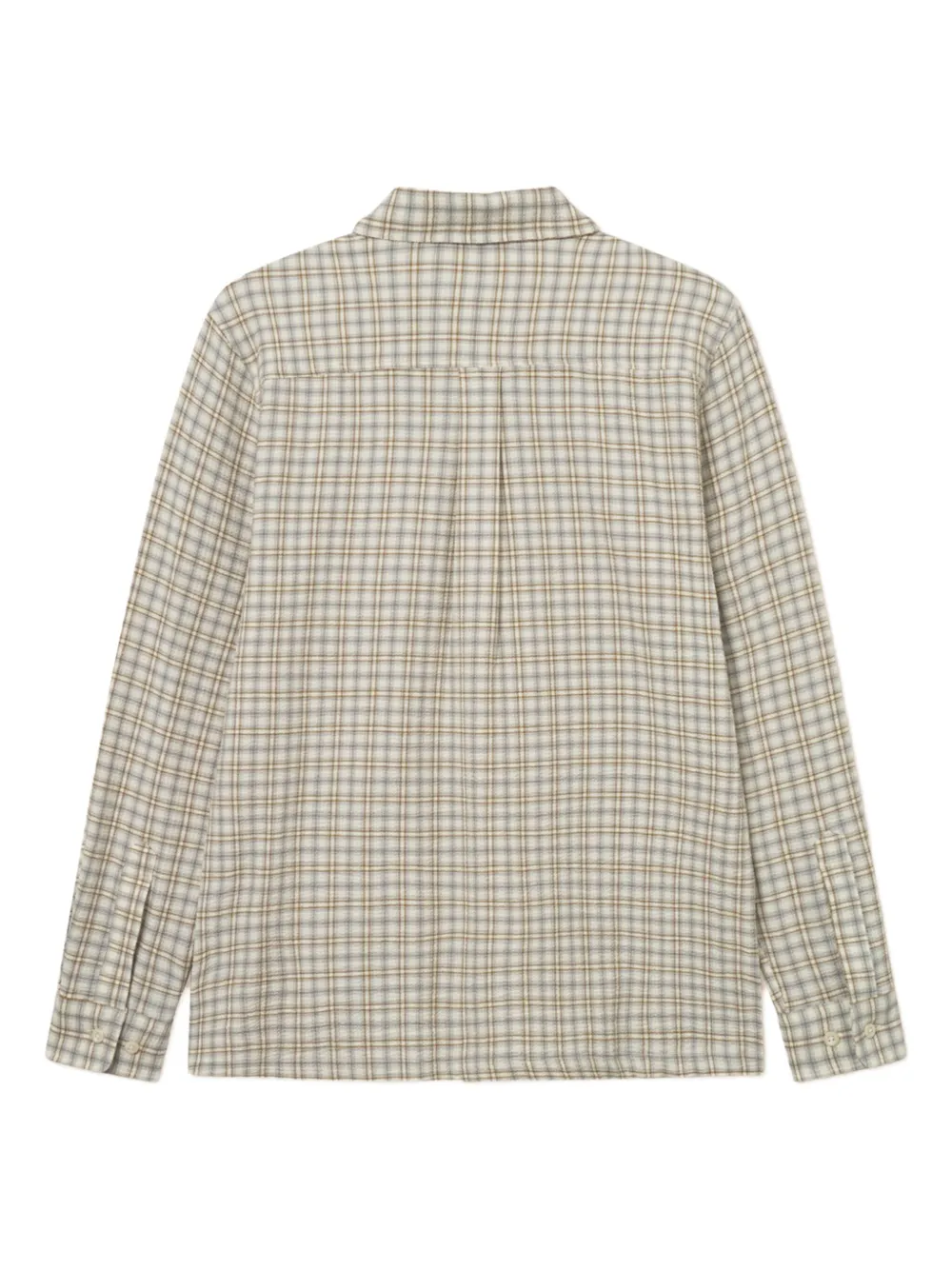 Les Deux Geruit shirtjack Groen