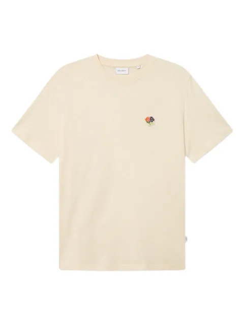 Les Deux floral-embroidered t-shirt