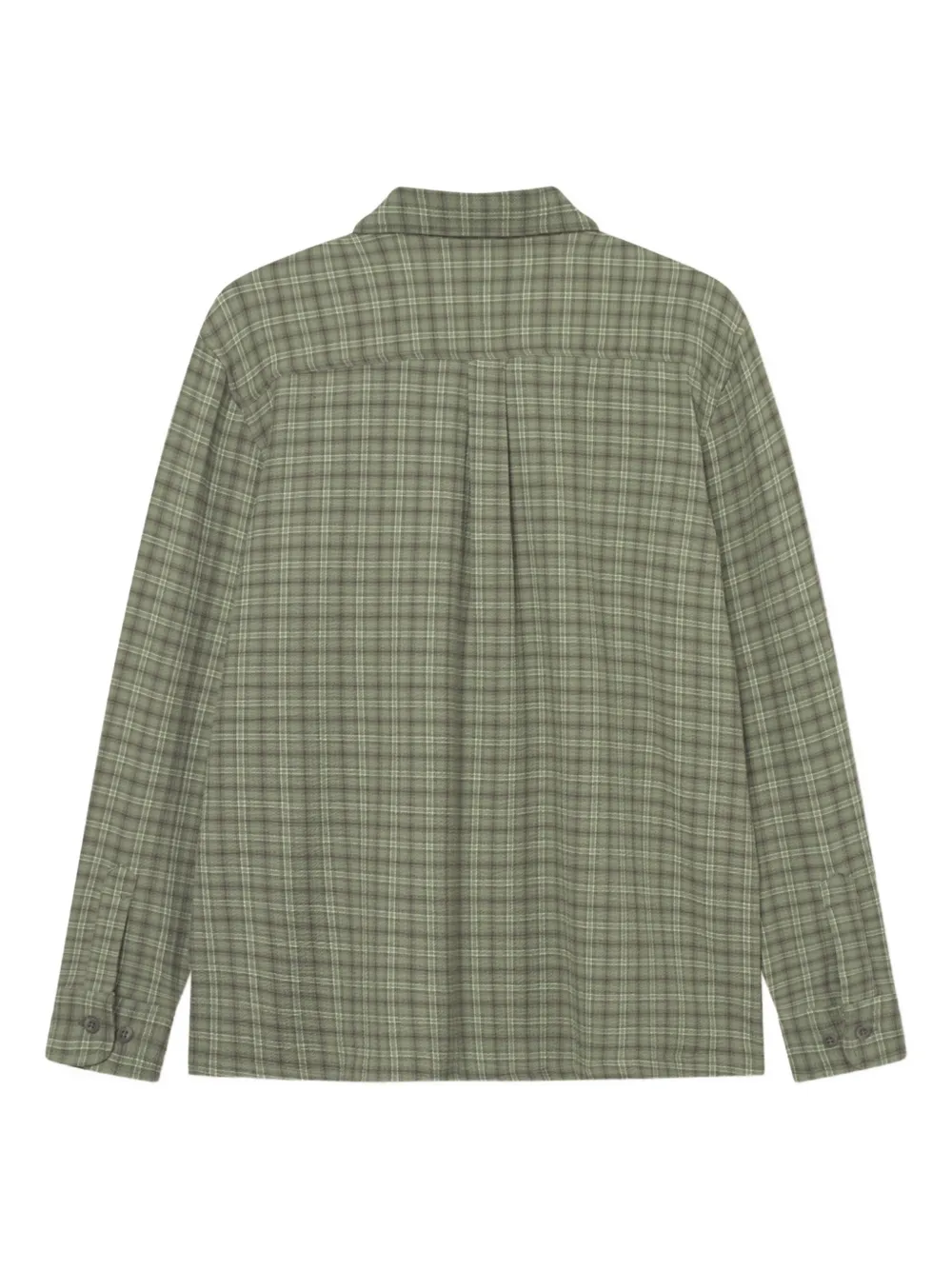 Les Deux Geruit shirtjack Groen