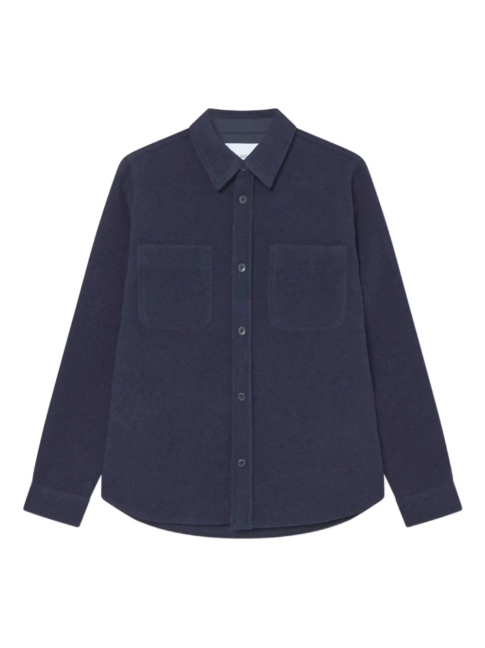 Les Deux Overhemd met dubbele zak Blauw