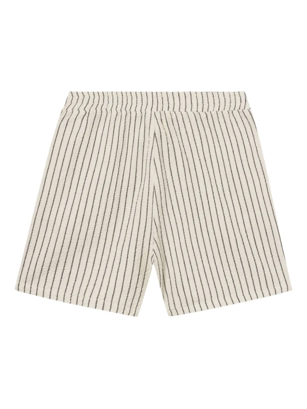Les Deux Badstof shorts met krijtstreep Roze