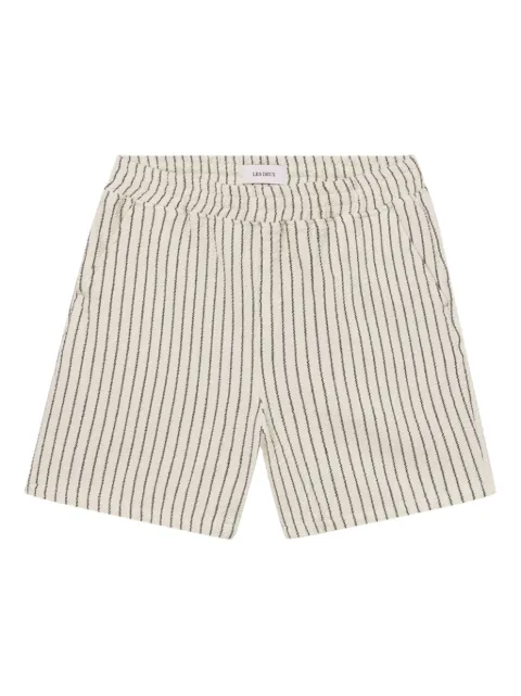 Les Deux pinstripe terry shorts