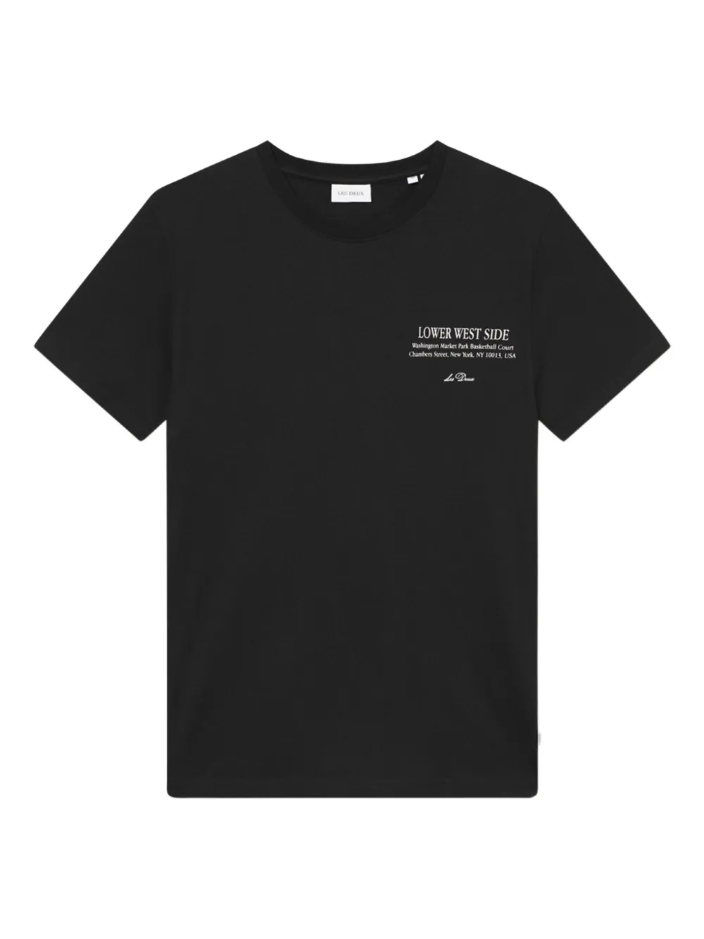 Les Deux graphic-print t-shirt | Black | Image 1