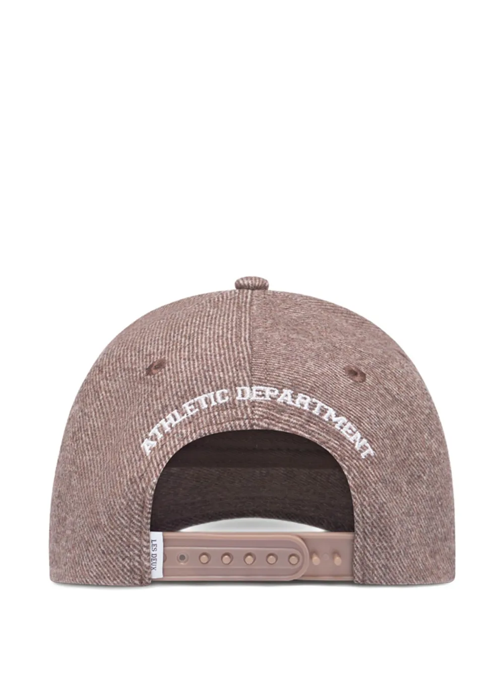 Les Deux logo-embroidered baseball cap - Grijs
