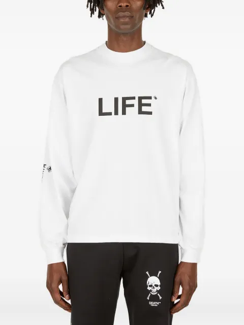 Death Cigarettes Life long-sleeve T-shirt