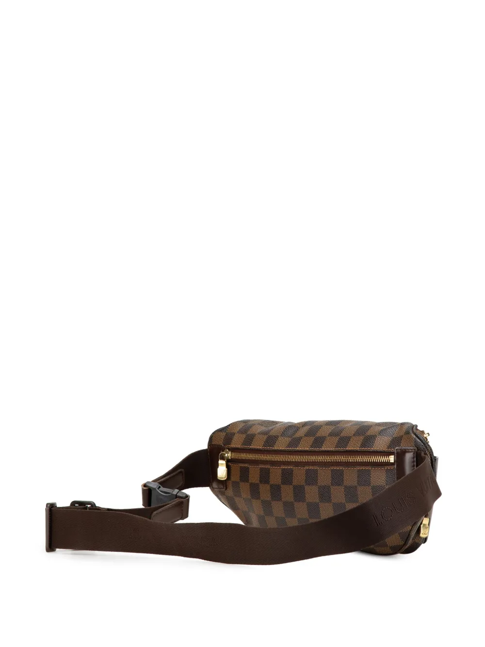 Pre-owned Louis Vuitton 2006 Damier Ebene Melville Bum Bag Belt Bag