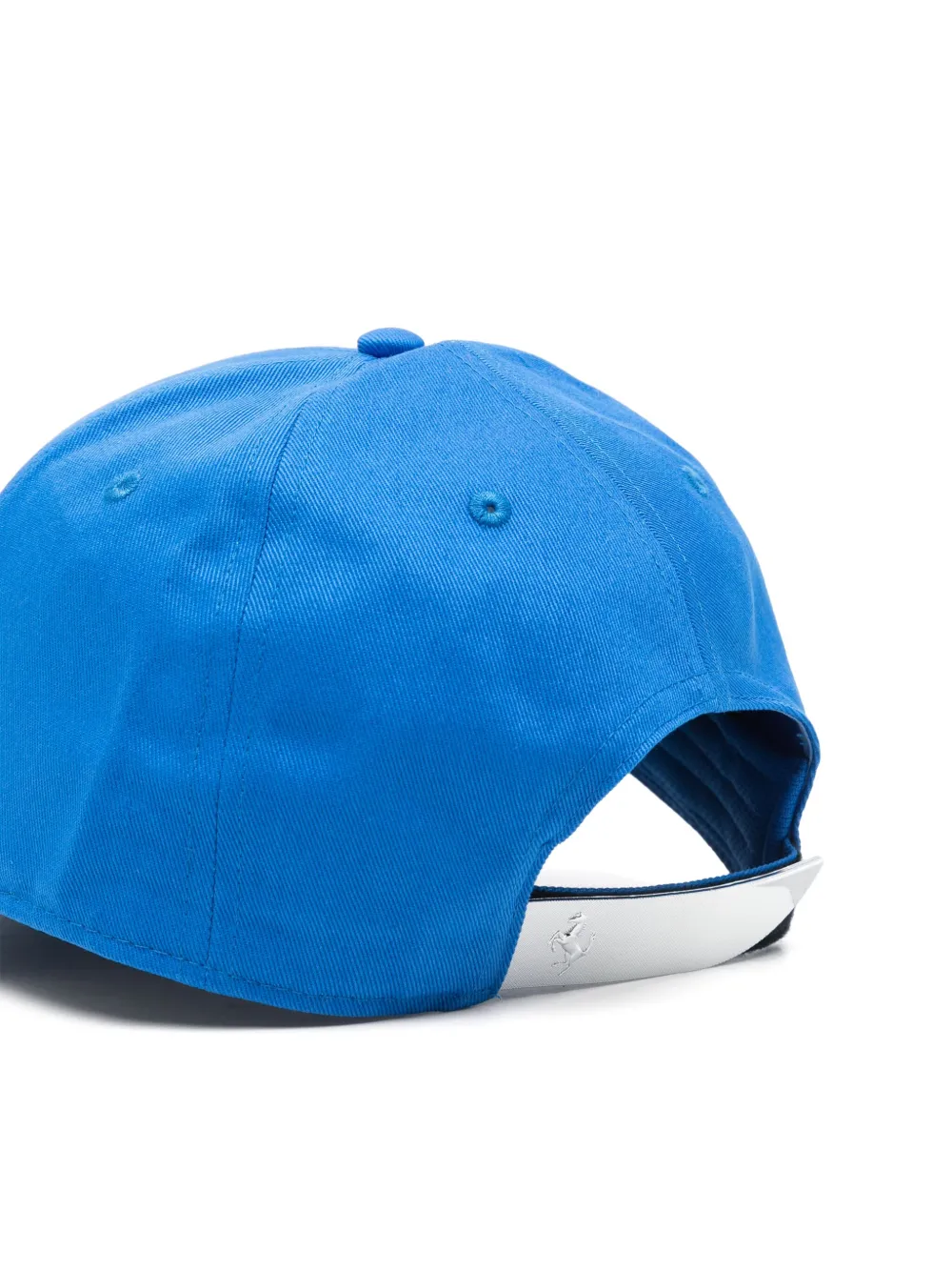 Ferrari Honkbalpet met geborduurd logo - Blauw
