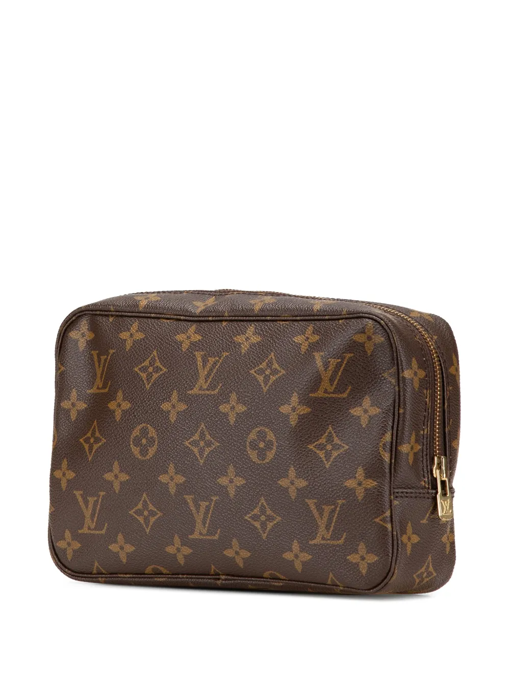 Pre-owned Louis Vuitton 1990 Monogram Trousse Toilette 23 Clutch Bag