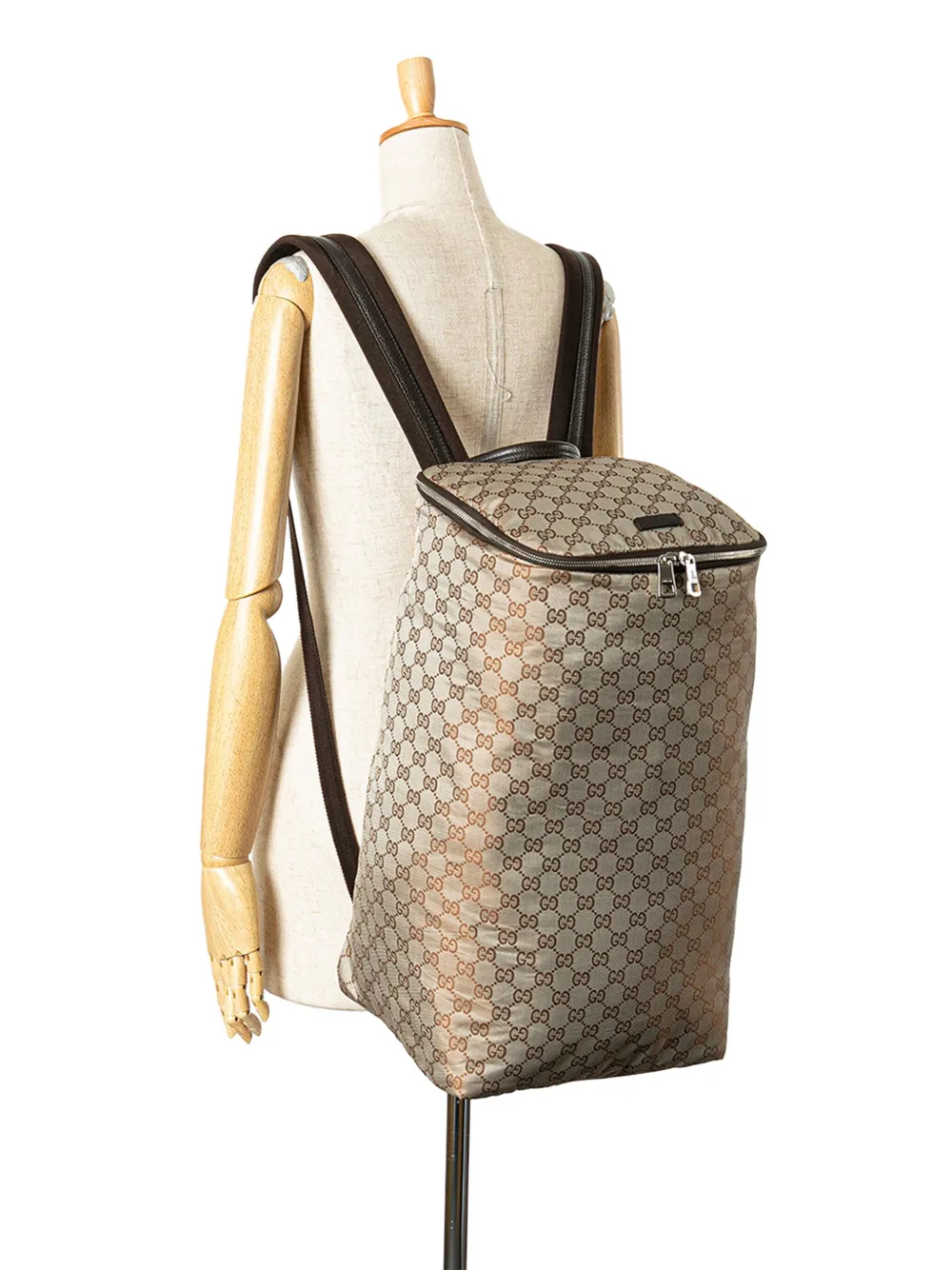 Gucci Pre-Owned 2000-2015 XL GG Canvas backpack | Pre-Owned | Image 2