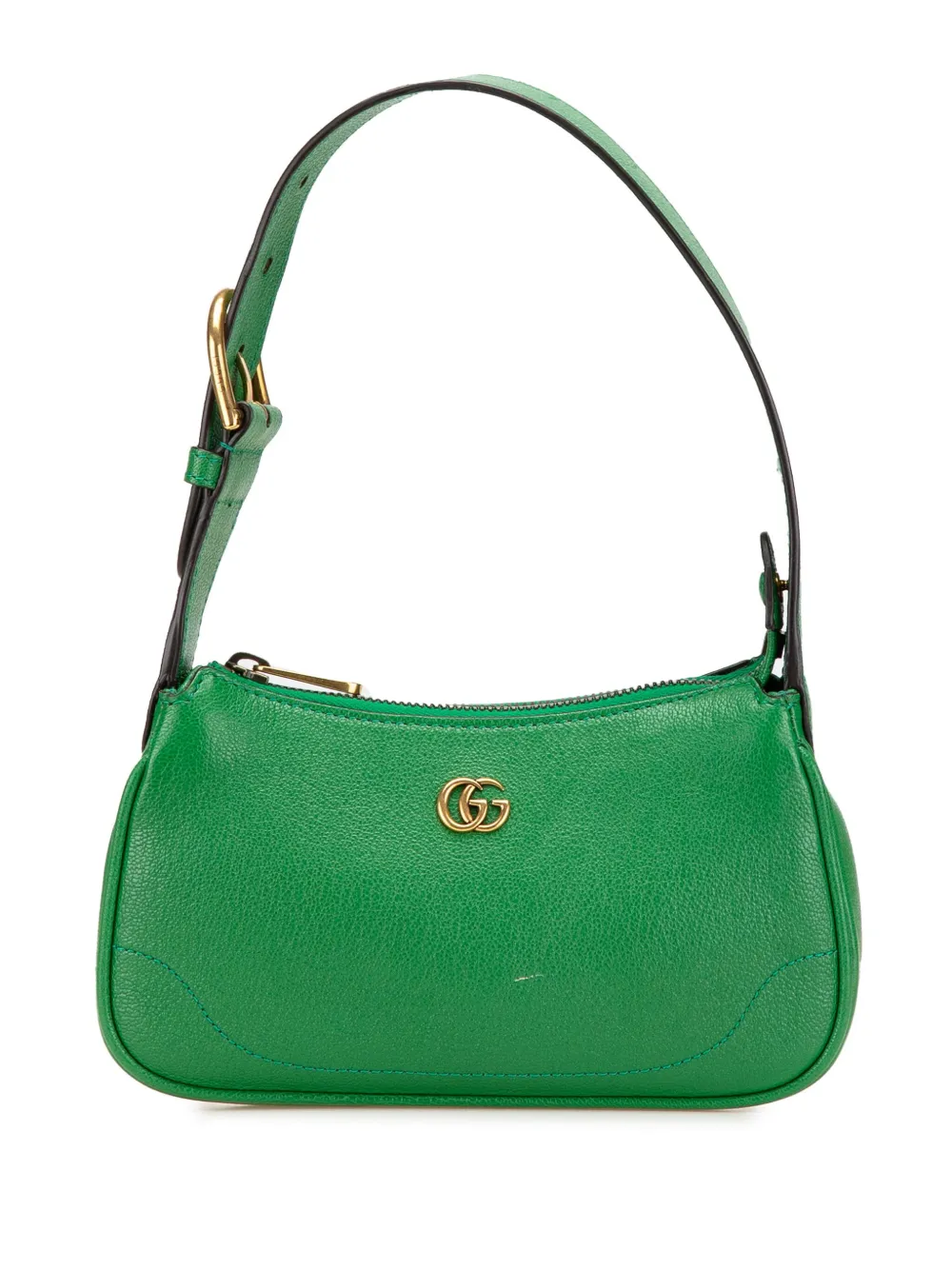 Gucci Pre-Owned 2016-2024 Mini Leather Aphrodite shoulder bag | Green | Image 1
