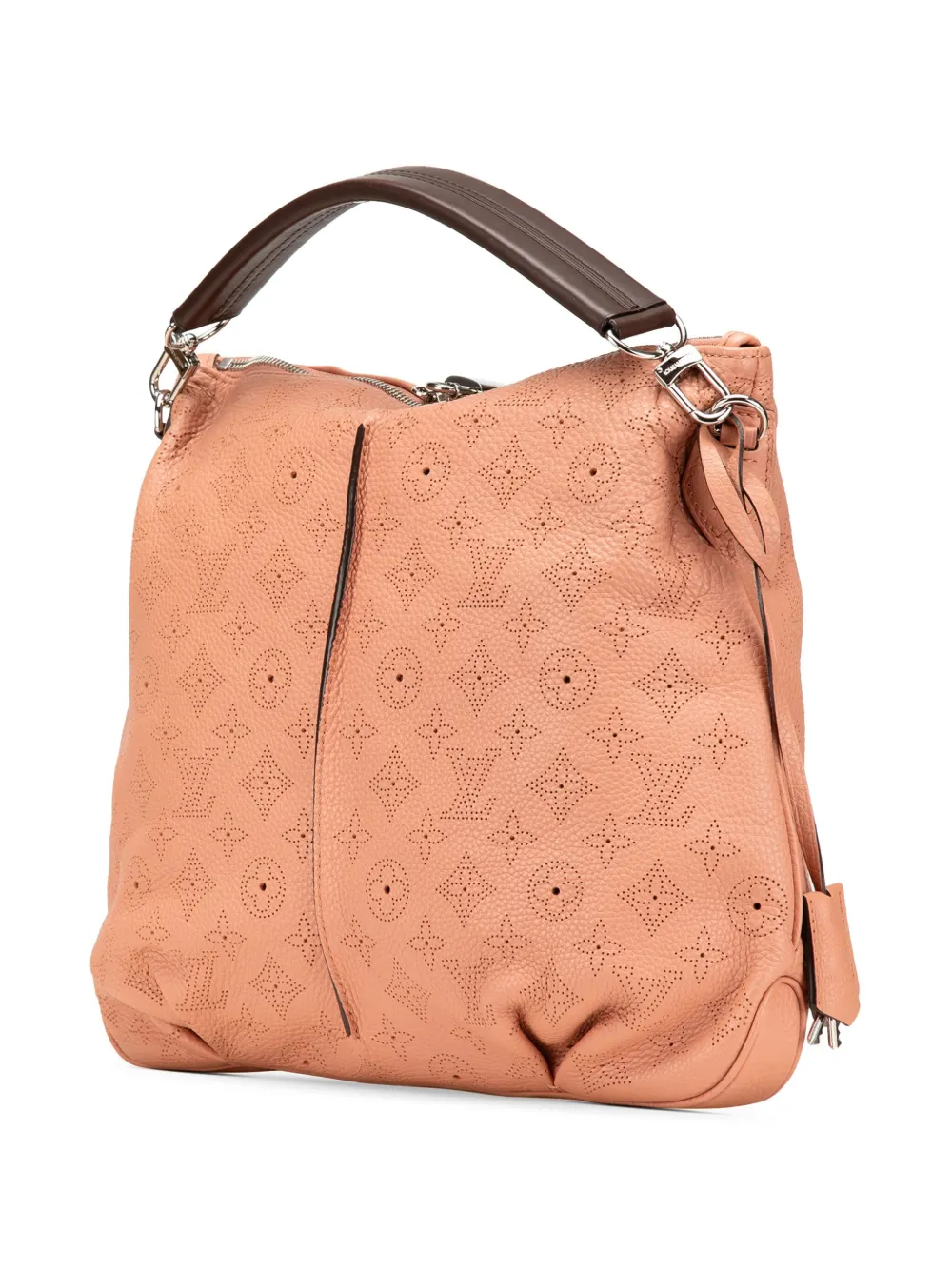 Pre-owned Louis Vuitton 2013 Monogram Mahina Selene Pm Satchel