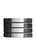 Sophie Buhai stacked silver bangles