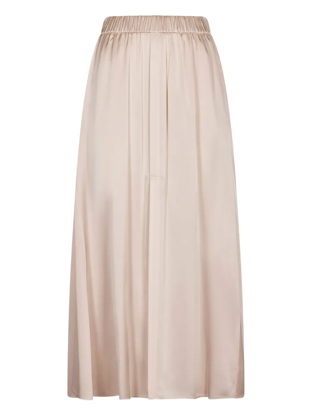 Forte pleated midi skirt Beige