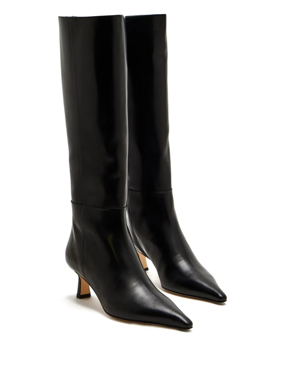 Aeyde 55mm Rhea pointed boots | Knee-High Boots | Image 2