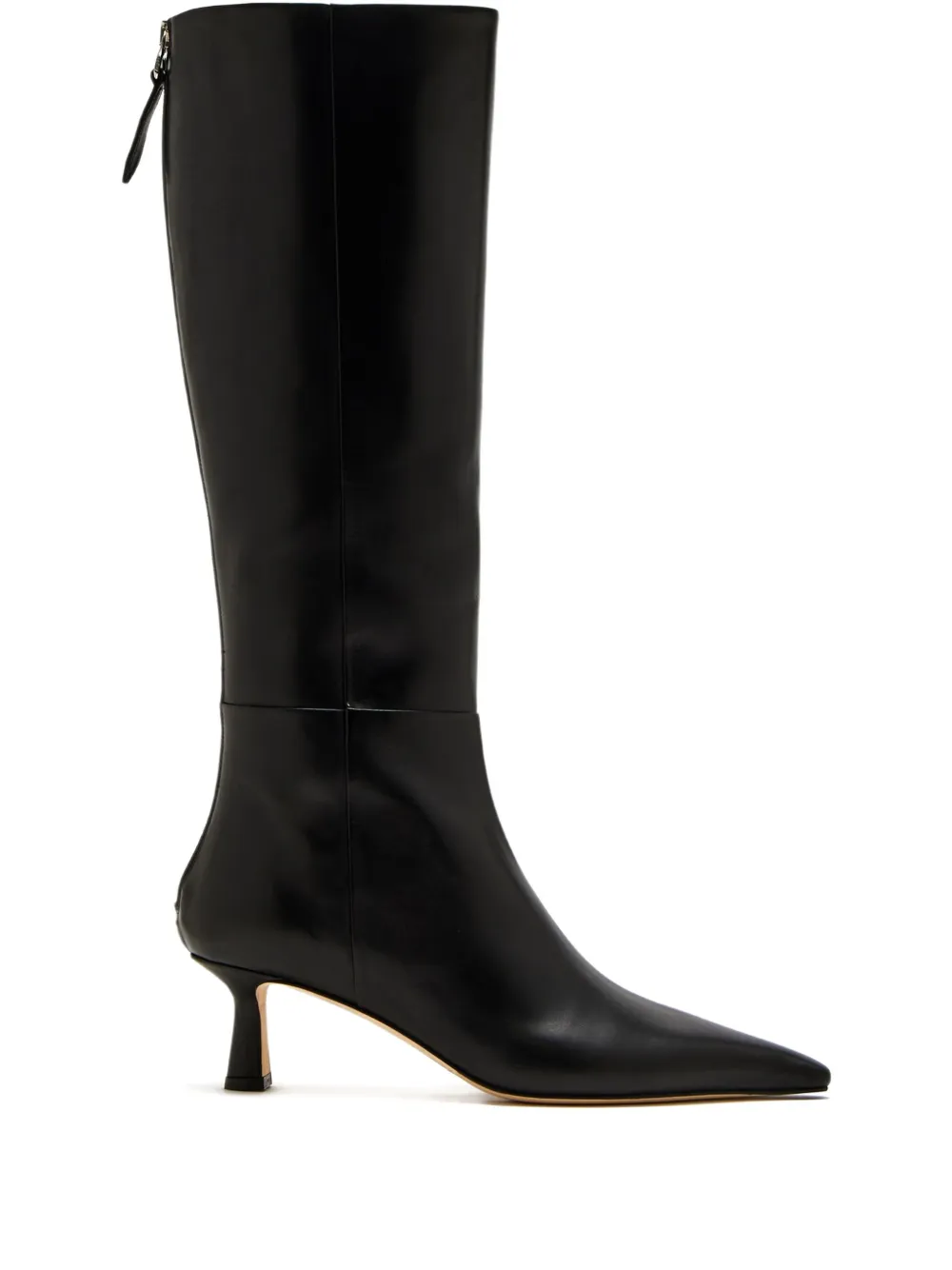Aeyde 55mm Rhea pointed boots | Black | Image 1