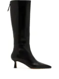 Aeyde 55mm Rhea pointed boots - Black
